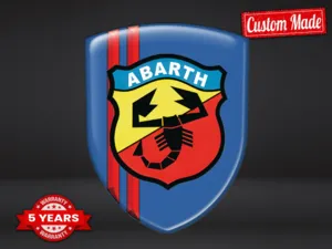 Fiat Abarth Heckscheibensticker Luxus Stilvoll Auto